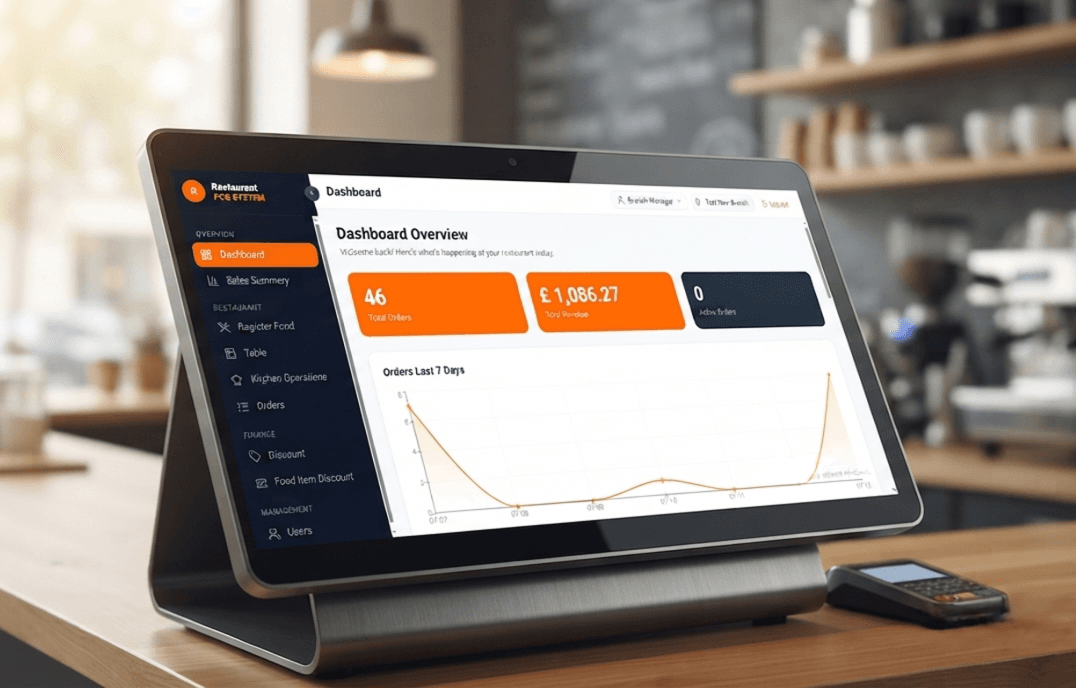 Tanderrum POS cashier dashboard