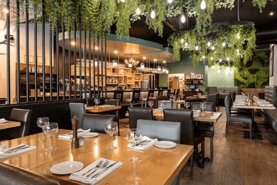 Restaurant background